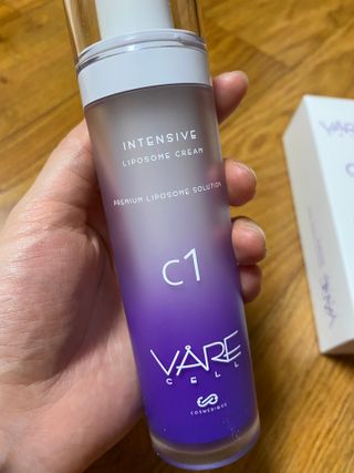 바르셀 수분로션 수분크림 보습 탄력 주름개선 인텐시브 리포좀 크림 C1 50ml — 5점을 준 리뷰어가 2021년 11월 올린 사용 사진