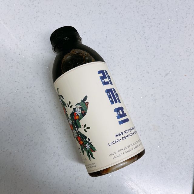 라까프 시그니쳐 콜드브루 500ml 리뷰 사진