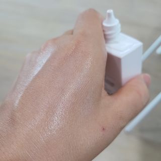 키노닉스 로지 톤업 선밀크 — 5점을 준 리뷰어가 2021년 8월 올린 사용 사진