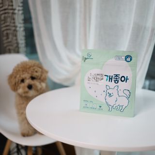 My Pet Care 천연단백질 눈건강에 개좋아 — 5점을 준 리뷰어가 2021년 3월 올린 사용 사진