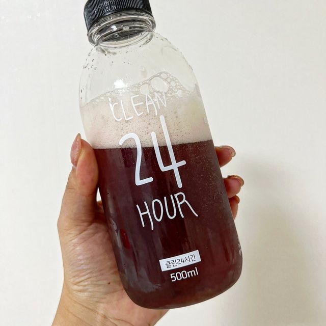 클린24시간 1BOX(5포) + 전용보틀(500ml) 리뷰 사진