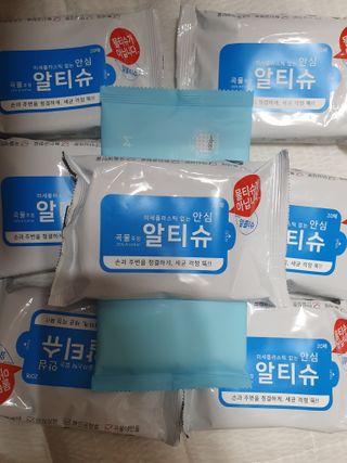 [엠메이데이] 안심 알티슈 20매 x 7 — 5점을 준 리뷰어가 2022년 1월 올린 사용 사진