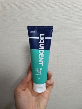 리퀴덴트 오랄케어 온가족용 리퀴덴트 더더 오랄케어 무불소 치약 + 임상시험완료 이중 미세 엠보싱 칫솔 올데이세트 — 5점을 준 리뷰어가 2021년 1월 올린 사용 사진