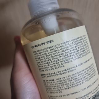빅그린 안티 헤어로스 탈모 카렌듈라 바이옴 샴푸 500ml (지성두피용) — 5점을 준 리뷰어가 2022년 8월 올린 사용 사진
