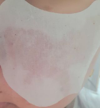 씨드렛 큐컴버 수딩 토너 패드 — 3점을 준 리뷰어가 2023년 2월 올린 사용 사진