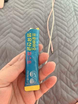 헬스업 프로바이오 생유산균 퍼스트 新 — 4점을 준 리뷰어가 2021년 5월 올린 사용 사진