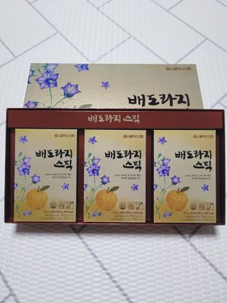 서울약사신협_배도라지스틱_10g x 60포 — 5점을 준 리뷰어가 2021년 5월 올린 사용 사진