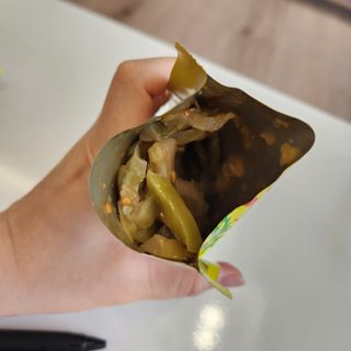 루시델리 야미하우스 홍콩 스파이시 프리미엄 짜사이 무침 500g — 2점을 준 리뷰어가 2024년 6월 올린 사용 사진