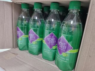 몽베스트 Montbest with Sparkling water Lime20병 — 5점을 준 리뷰어가 2021년 10월 올린 사용 사진