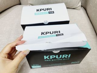 케이퓨리 KF80 덴탈 귀편한 숨쉬기편한 마스크 50매 — 5점을 준 리뷰어가 2022년 10월 올린 사용 사진