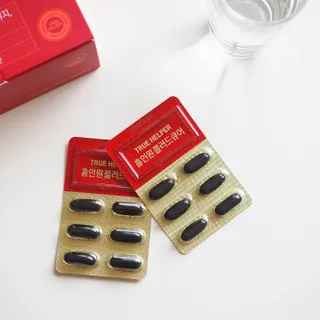 트루헬퍼 홀인원 블러드큐어 혈행+혈압+콜레스테롤 한번에 1박스 1개월 — 5점을 준 리뷰어가 2023년 2월 올린 사용 사진