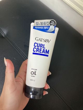[갸스비] 곱슬 머리부터 파마까지 남자의 컬을 위한 갸스비 컬크림 — 5점을 준 리뷰어가 2021년 10월 올린 사용 사진