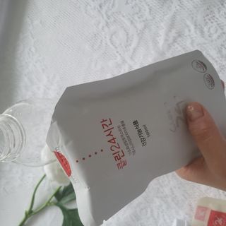 클린24시간 1BOX(5포) + 전용보틀(500ml) — 5점을 준 리뷰어가 2023년 5월 올린 사용 사진