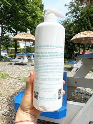[닥터문] 센텔라 시카케어 화이트머스크 바디워시 1000ml — 5점을 준 리뷰어가 2023년 6월 올린 사용 사진