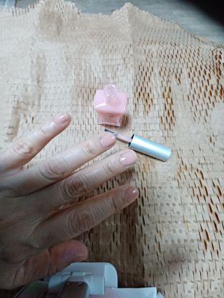 젤리핏 피치리페어 10ml 피치 컬러영양제 효과있는 손톱강화제 — 5점을 준 리뷰어가 2022년 7월 올린 사용 사진