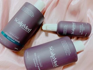 스칼프메드 레드캡슐바이옴 두피케어 프로바이오틱스 유산균 두피관리 세트 — 5점을 준 리뷰어가 2021년 4월 올린 사용 사진