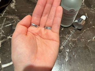 오투에니원 갈락토미세스 리바이탈라이징 프리미엄 화이트닝 에센스 50ml — 4점을 준 리뷰어가 2023년 1월 올린 사용 사진