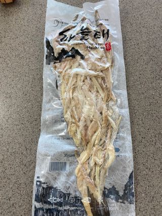 [오늘바스켓] 용대리 손질하늘태 130g — 5점을 준 리뷰어가 2021년 6월 올린 사용 사진