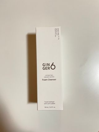 GINGER6 하이드레이팅 진저 워터 폼클렌징 — 5점을 준 리뷰어가 2021년 10월 올린 사용 사진