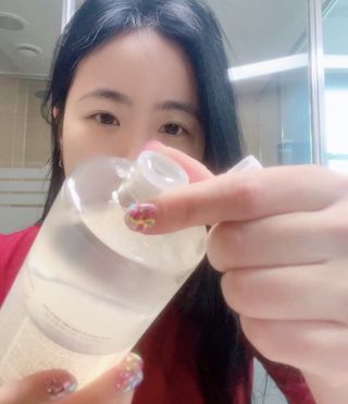 [후르디아] 눈시림없는 올영 립앤아이 리무버 — 5점을 준 리뷰어가 2024년 2월 올린 사용 사진