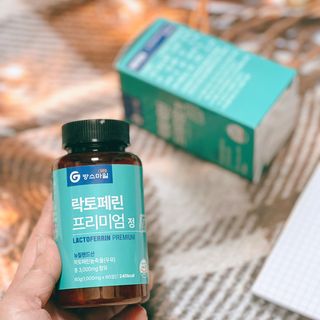 짱스마일 락토페린 프리미엄 정 1000ml x 60정 — 5점을 준 리뷰어가 2023년 1월 올린 사용 사진