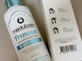모두발라 탈모집중케어 헤어토닉 — 5점을 준 리뷰어가 2021년 12월 올린 사용 사진