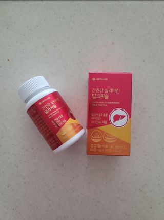서울약사신협 간건강 실리마린 밀크씨슬 800mg, 60정 — 5점을 준 리뷰어가 2021년 10월 올린 사용 사진