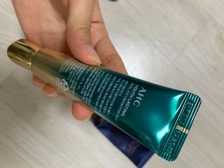 [NEW 탄력유턴 아이크림] AHC 유스 래스팅 리얼 아이크림 포 페이스 — 5점을 준 리뷰어가 2021년 3월 올린 사용 사진