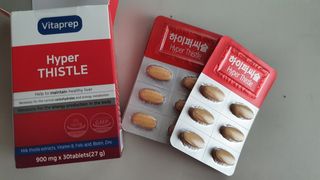 뉴트리션팩토리 비타프렙 하이퍼씨슬 밀크씨슬 900mg — 5점을 준 리뷰어가 2021년 7월 올린 사용 사진