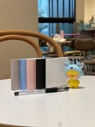 [3M] 포스트잇 점착메모지 강한점착용 노트654 심플리서린 5패드 430매 — 5점을 준 리뷰어가 2024년 9월 올린 사용 사진