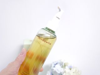스킨큐어 산다화 순한 클렌징 동백 오일 200ml — 5점을 준 리뷰어가 2023년 12월 올린 사용 사진