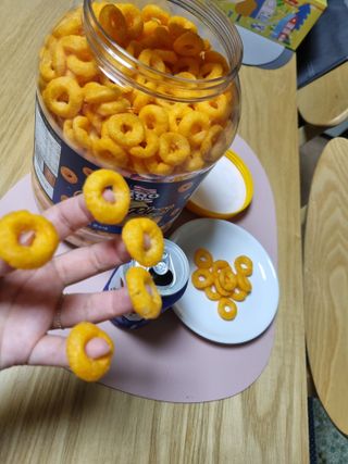 리고 치즈링 430g — 4.5점을 준 리뷰어가 2022년 9월 올린 사용 사진