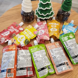 참앤들황토농원 10가지 맛, 입맛대로 스페셜하게~ 가볍게 한 포 땡! 곤약젤리 스페셜 패키지 130ml x 30포 — 5점을 준 리뷰어가 2022년 12월 올린 사용 사진