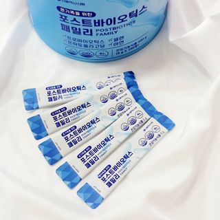 서울약사신협_포스트바이오틱스패밀리_5g x 100포 — 5점을 준 리뷰어가 2021년 3월 올린 사용 사진