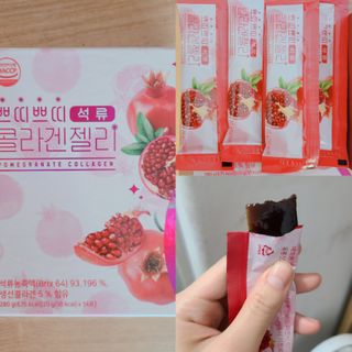 헬스업_쁘띠쁘띠석류콜라겐젤리_20g x 14포 — 5점을 준 리뷰어가 2020년 12월 올린 사용 사진