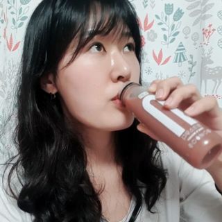 BLENDY'S 핑크 스무디+블론디 스무디 — 5점을 준 리뷰어가 2021년 9월 올린 사용 사진