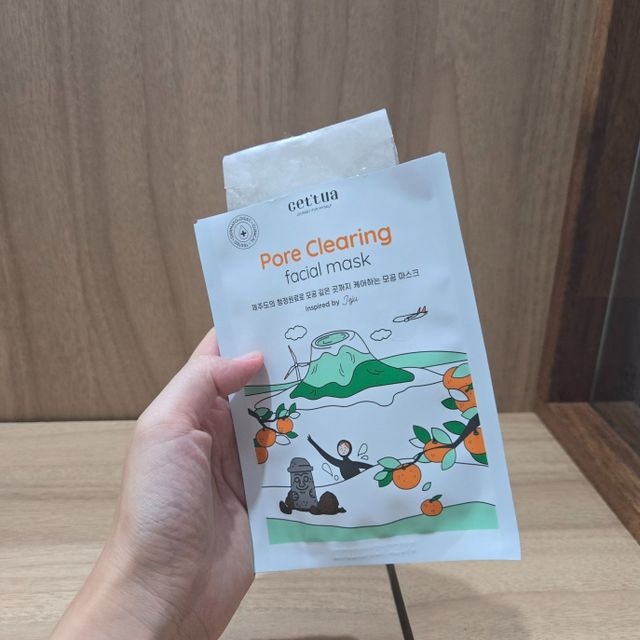 [세뚜아] 포어 클리어링 마스크 Cettua Pore Clearing facial mask 5매 리뷰 사진
