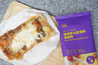 브라잇벨리 비건피자 [노밋피자알로하 & 노밋피자포테이토] 2가지맛 — 5점을 준 리뷰어가 2022년 7월 올린 사용 사진