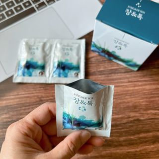 [장앤톡] 몸속의 아름다움을 만드는 이너뷰티 제품, 장앤톡 (소박스1개, 12포) — 5점을 준 리뷰어가 2022년 5월 올린 사용 사진