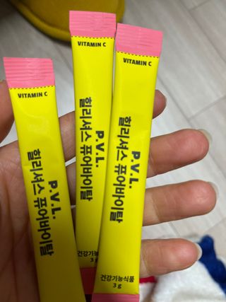 힐리셔스 퓨어바이탈 석류맛 — 5점을 준 리뷰어가 2021년 2월 올린 사용 사진