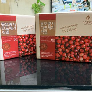 자연에온 몽모랑시 타트체리 착즙 100mL 10개입 2BOX — 5점을 준 리뷰어가 2021년 1월 올린 사용 사진