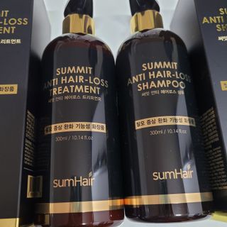 썸헤어 / SUMHAIR 썸헤어  써밋 안티 헤어로스 샴푸+트리트먼트 — 5점을 준 리뷰어가 2021년 5월 올린 사용 사진