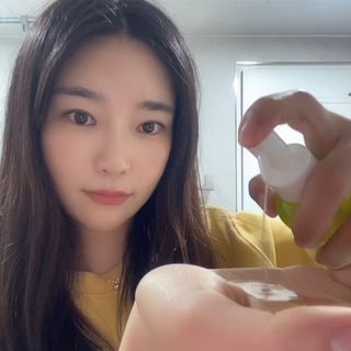 스킨큐어 산다화 순한 클렌징 동백 오일 200ml — 5점을 준 리뷰어가 2023년 4월 올린 사용 사진