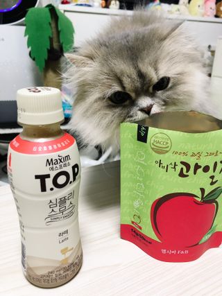 아비삭과일칩 5종 /딸기,사과,배,귤,무화과 5종 — 4점을 준 리뷰어가 2021년 5월 올린 사용 사진