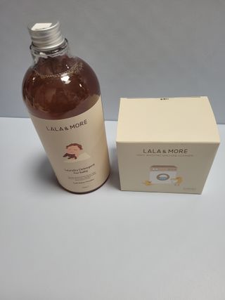 라라앤모어 유아 액체세제+세탁기클리너 — 5점을 준 리뷰어가 2022년 3월 올린 사용 사진