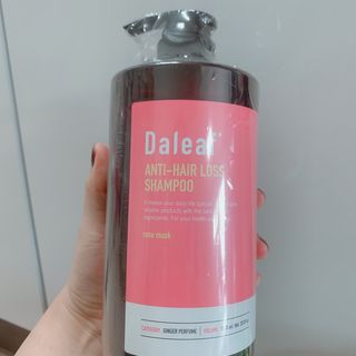 달리프 진저 베러 퍼퓸 탈모 완화 샴푸 1000ml 향 3종 — 5점을 준 리뷰어가 2021년 2월 올린 사용 사진