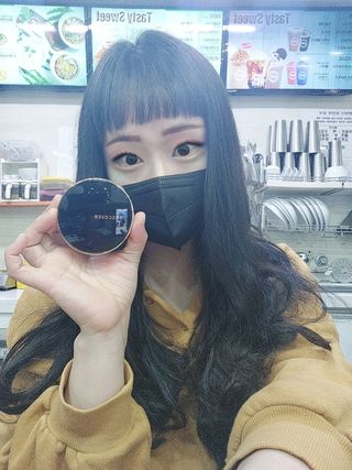 웰피아생활건강 웰피아마스커버_올인원커버쿠션(21호, 23호) — 4.5점을 준 리뷰어가 2023년 1월 올린 사용 사진