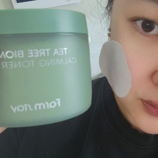 팜스테이 티트리 바이옴 카밍 토너 패드 — 5점을 준 리뷰어가 2022년 12월 올린 사용 사진