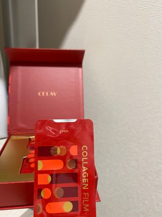 프리마인 귀족의 콜라겐, 92배 흡수율. 럭셔리 프리미엄 셀라브 콜라겐필름 30매 — 5점을 준 리뷰어가 2021년 9월 올린 사용 사진