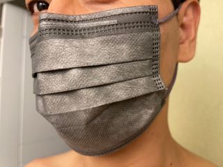 에어에이드 컬러 덴탈 마스크 — 5점을 준 리뷰어가 2021년 8월 올린 사용 사진